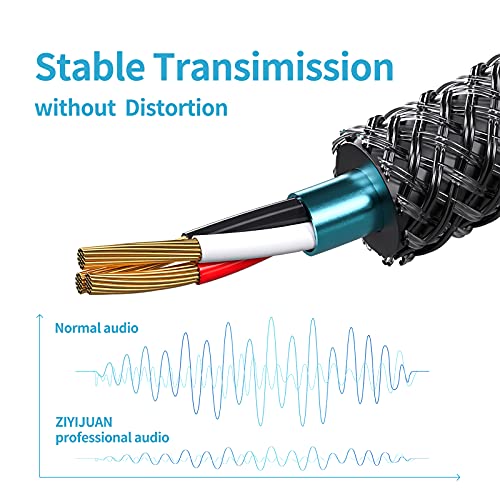 Headphone Extension Cable, 3.5Mm 150Ft/50M Male To Female Stereo Audio Cable Lossless Audio Sound Premium Audio Cord Extension Cable Gold Plated Jack & Strong Nylon(150Ft/50M, Male To Female) #TOP2