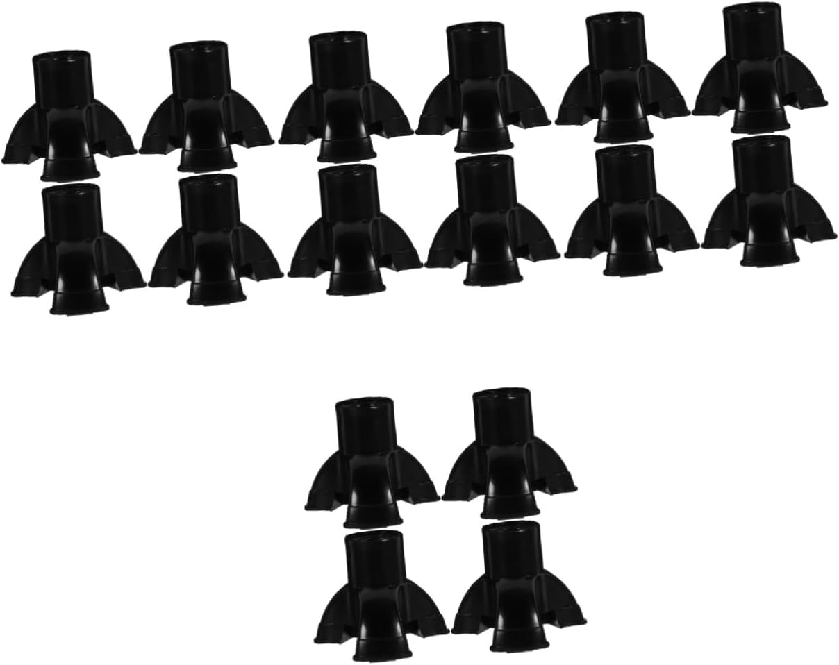 SHERCHPRY Trekking Pole Tips Skid Crutch Foot Covers for Walking Sticks Durable Replacement Pads for Enhanced