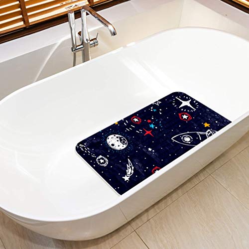 Tapis de bain antidérapant bébé à ventouses et drainage optimal pour enfants
