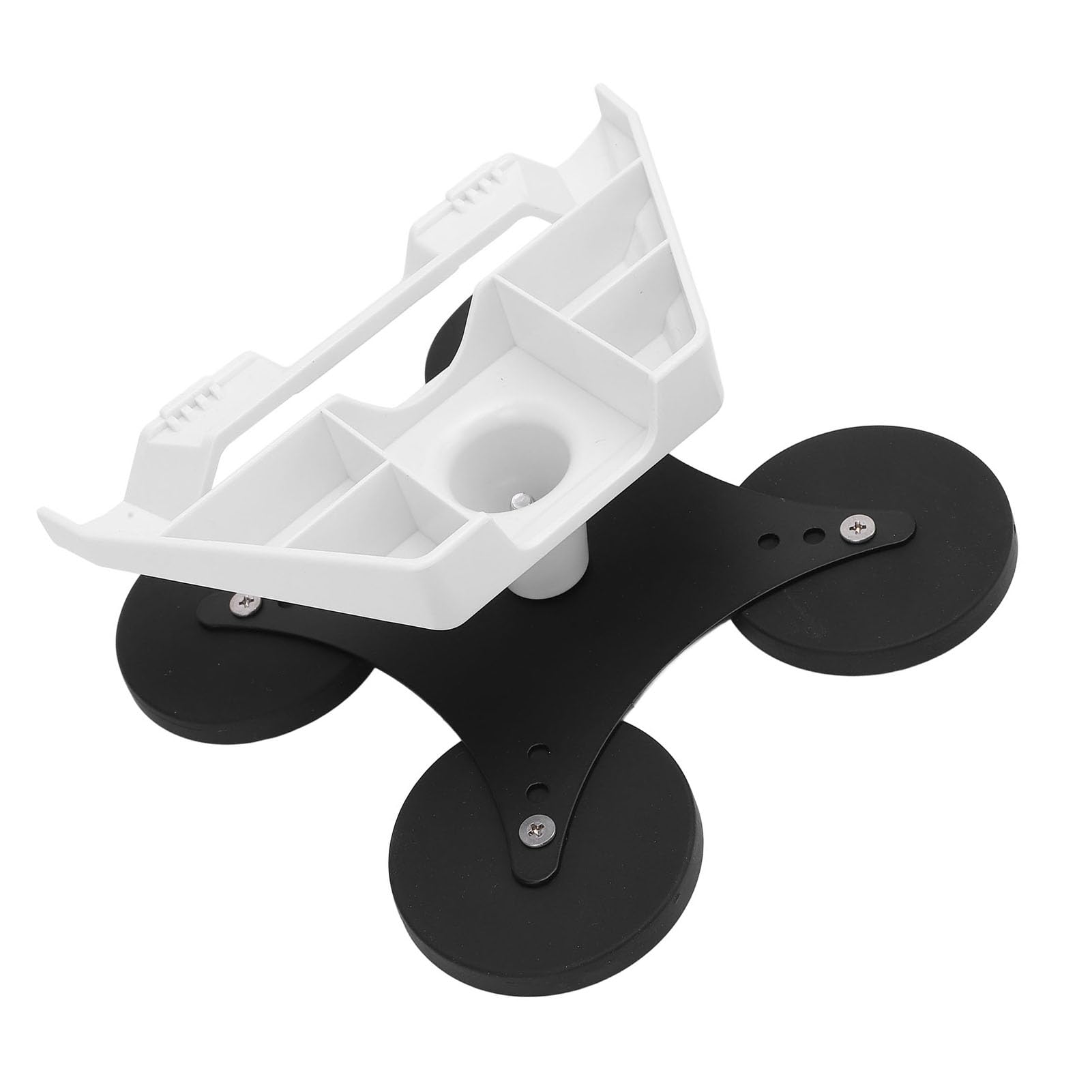 Generic Generic Kit di Montaggio Magnetico in Acciaio Inossidabile Tetto Dell'auto per Mini Staffa per Antenna Satellitare Internet con Rivestimento in Gomma Facile Installazione Tetto/scaffali