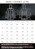 EnduaReve Regenmantel Damen Übergangsjacke PU Wasserdicht Frauen Regenjacke Lang Parka Regenparka mit Kapuze Outdoor grün L