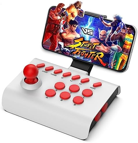 Switch Fighting Controller Fighting Game Controller for iPhone iOS Android PC Fighting Stick for ...