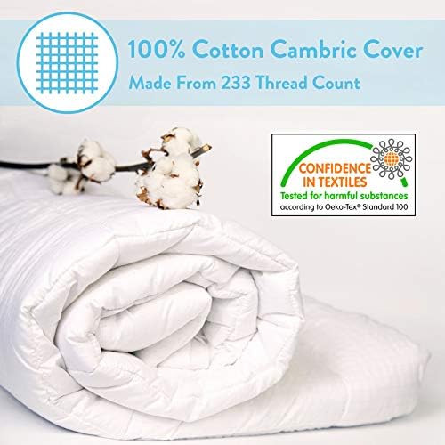 Luxury Duck Feather and Down Quilt/Duvet - King Size 10.5 Tog by Viceroybedding