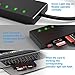 USB3.0 Multi SD Card Reader, SD/TF/Micro SD/CF/MS/XD 7-in-1 5Gbps High Speed Memory Card Reader for SDXC SDHC TF Micro SD CF MS MMC Card, Sony Memory Stick Pro Duo Adapter Read 5 Cards Simultaneously