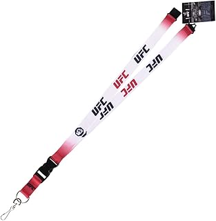 UFC Unisex Ufc Lanyard Crossover Red/White C, Red