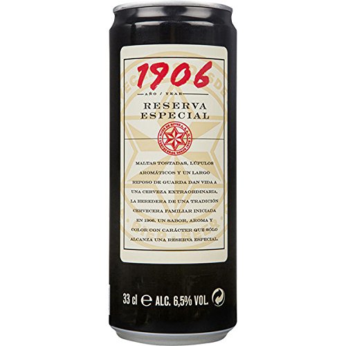 CERVEZA ESTRELLA DE GALICIA 1906 PACK 24 LATAS 33CL
