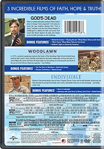 Films of Faith 3-Movie Collection (God's Not Dead / Woodlawn / Indivisible) [DVD] image 4