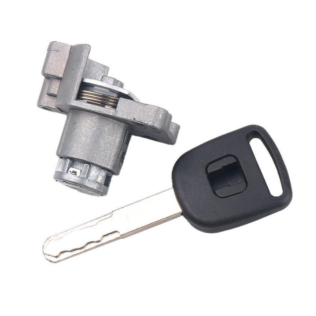 Rufutle Car Auto Door Lock Cylinder Barrel For Crv Fit 2009-2012, Left Door Lock Cylinder With 1Pcs Key