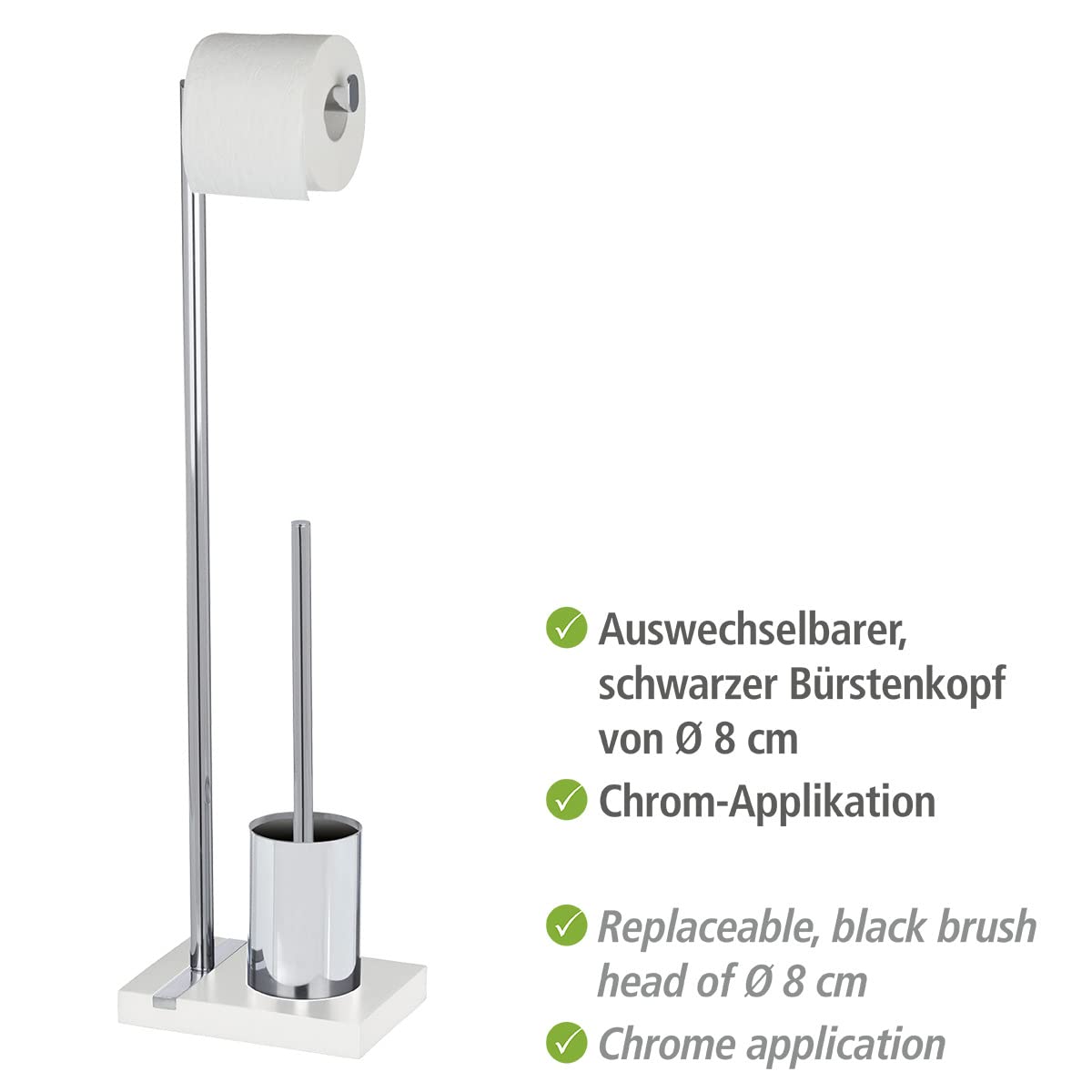 Stand WC-Garnitur Noble White