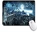 Produktbild NOLOVVHA Gaming Mouse Pad Rutschfeste Gummibasis,Dunkle Seele,für Computer Laptop Office Desk,240 x 200mm