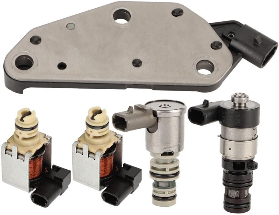 4T65E Transmission Solenoid Kit G4T65E 24225825 5L40E Manifold Pressure EPC Solenoid TCC & PWM Downshift Solenoid Compatible With Malibu