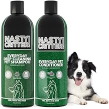 Nasty Critter! by Girl With The Dogs - Everyday Deep Cleaning Dog Shampoo 16 Oz and Conditioner