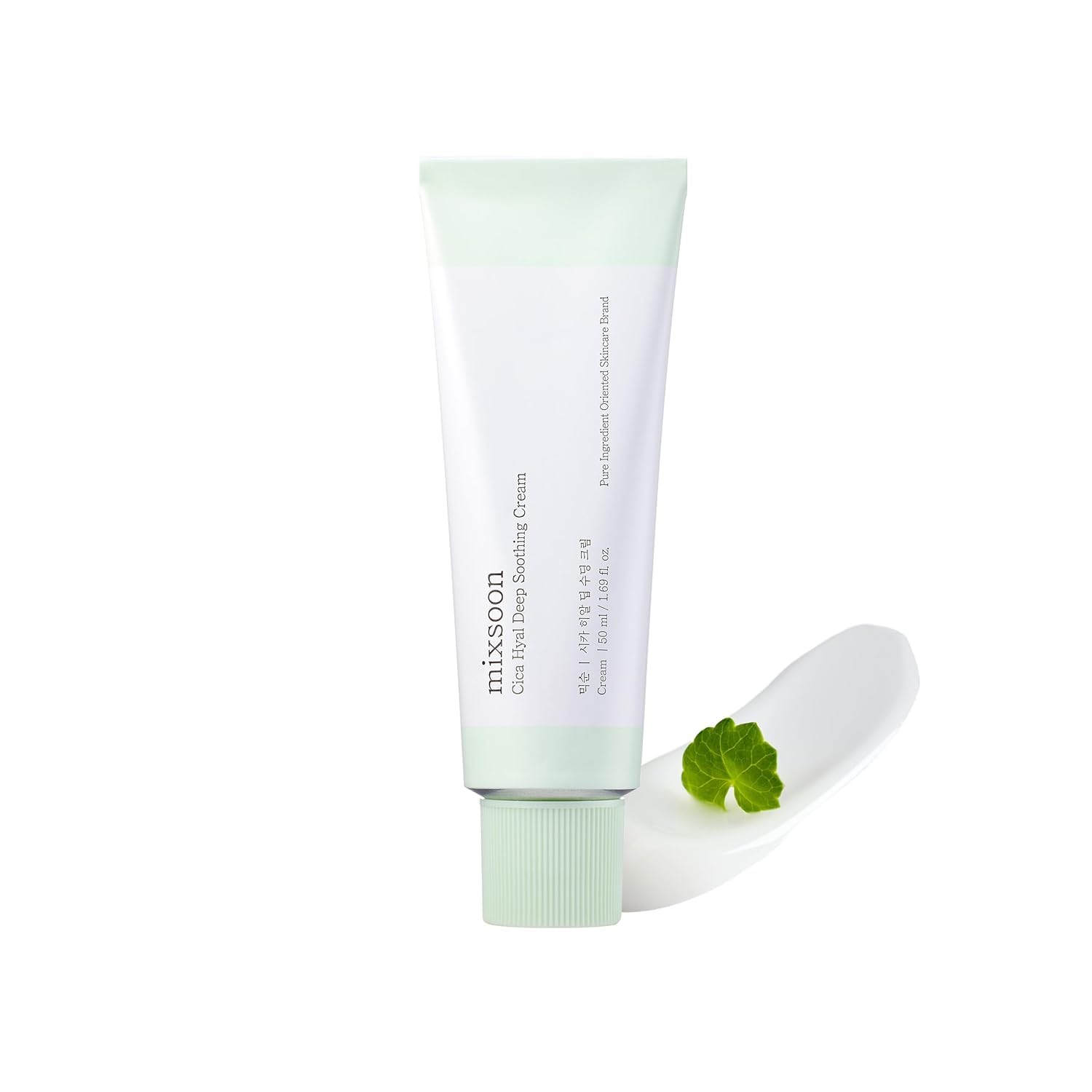 mixsoon | Cica Hyal Deep Soothing Cream | Feuchtigkeitsspendende Gel-Creme für empfindliche Haut