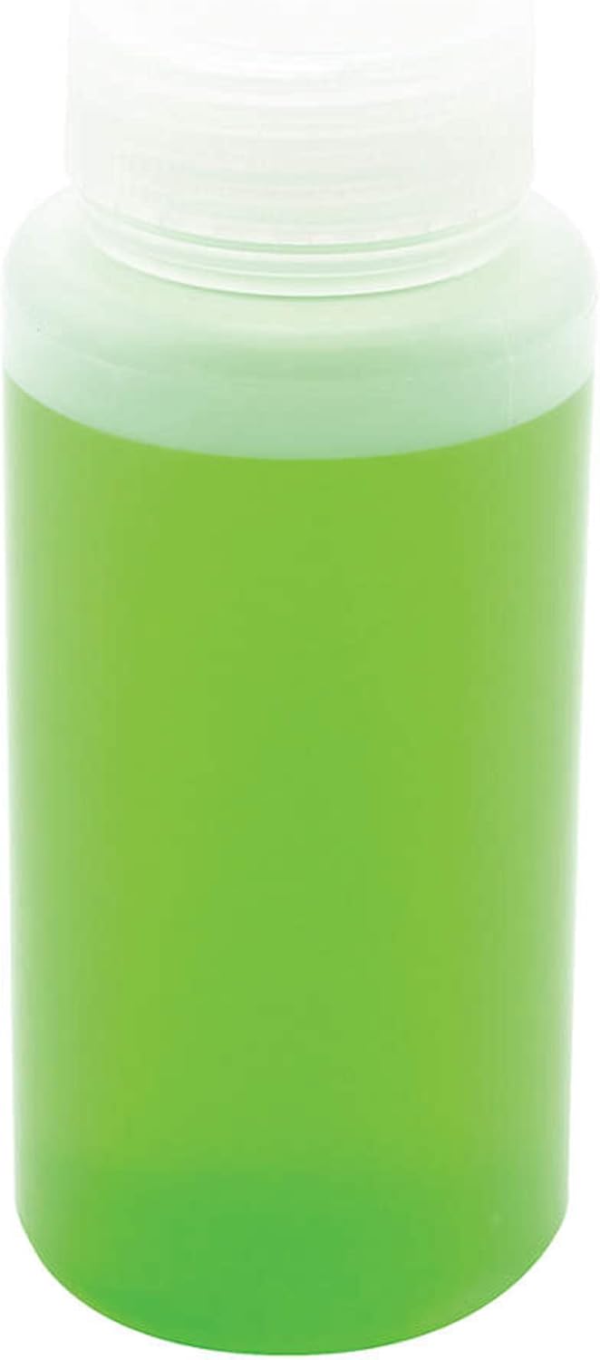 8ZAT3 - Bottle: Polypropylene, 1 L, 32 fl oz, Closure Included, 90 mm Body Dia, 209 mm Overall Ht,
