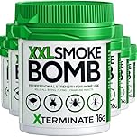 Xterminate XXL 16g Smoke Bomb Fogger Killer For Fleas, Bed bug, Carpet Moths, Cluster Fly, Silverfish, Carpet Beetle Insects (HSE Approved And Tested) (6)