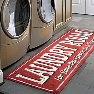 Ottomanson LA4020-20X59 Runner Rug, 20" X 59", Red