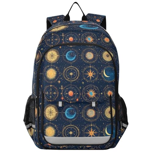 Sac à dos ordinateur enfants galaxie mystérieuse pour le collège et les sorties