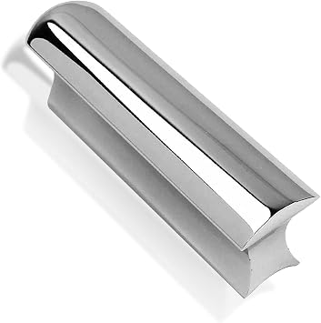 Guitar Slide Bar, Stainless Steel Guitar Slides Tone Bar, Electric Guitar Slide Bar Accessories for Dobro, Lap Steel Guitar, Hawaiian Guitar