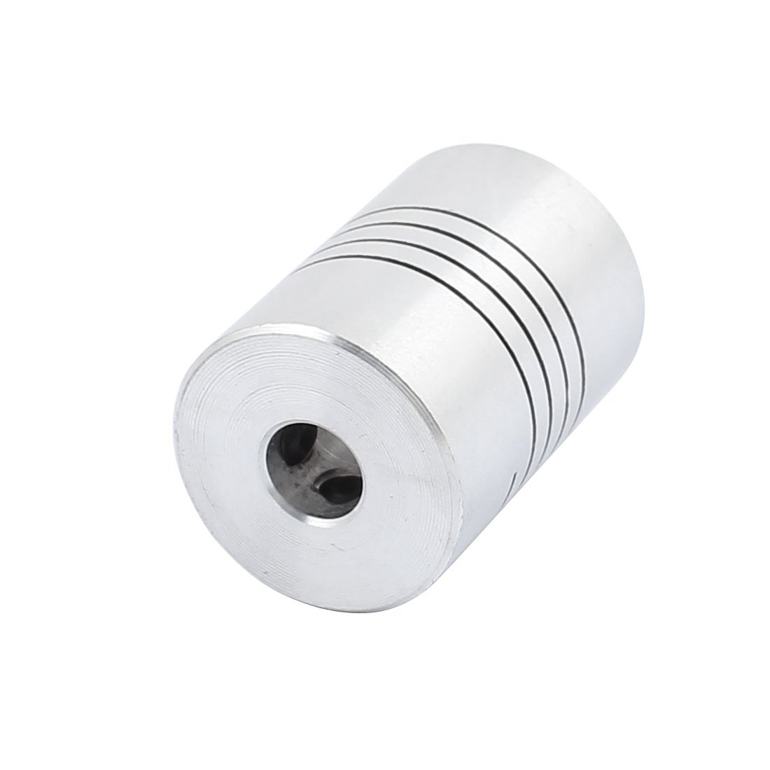 Aexit 25mm Length Electrical equipment 18mm Diameter 6mmx6mm Aluminum Alloy Shaft Coupling Flexible Coupler Motor Connector