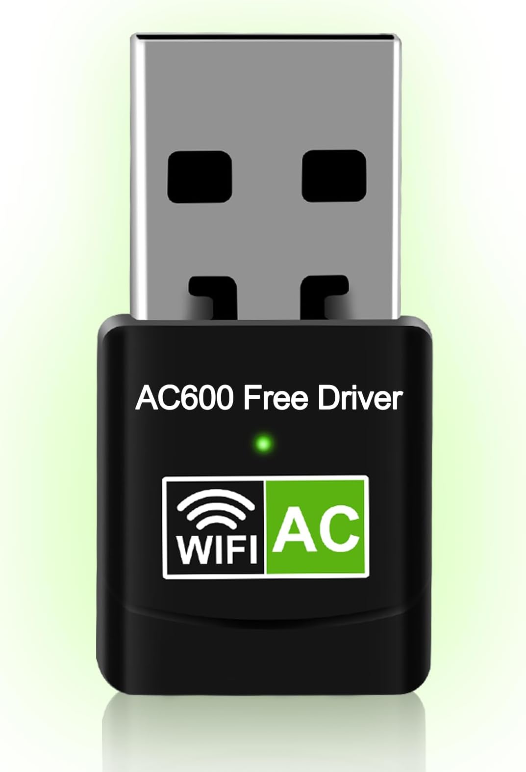 AC600 USB WiFi Adapter for PC, Driver Free Wireless Network