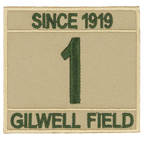 Novelty Scout Patch - Gilwell Field Since 1919 - Troop 1 Numeral Patch (Wood Badge) - 2 1/2