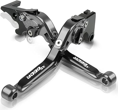 Palanca de freno de embrague extensible para motocicleta, palancas plegables ajustables para Yamaha para Xt660r para Xt 660r