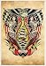 Black Market Art Safe Journey Home by Tyler Bredeweg Nautical Rockabilly Tattoo Artwork Art Print