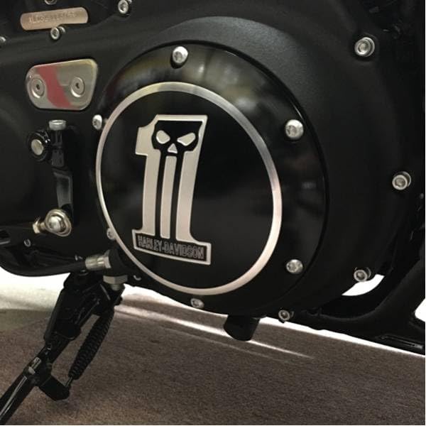 スポーツスター用 ダービーカバー NO1 デザイン XL883N XL1200X Harley