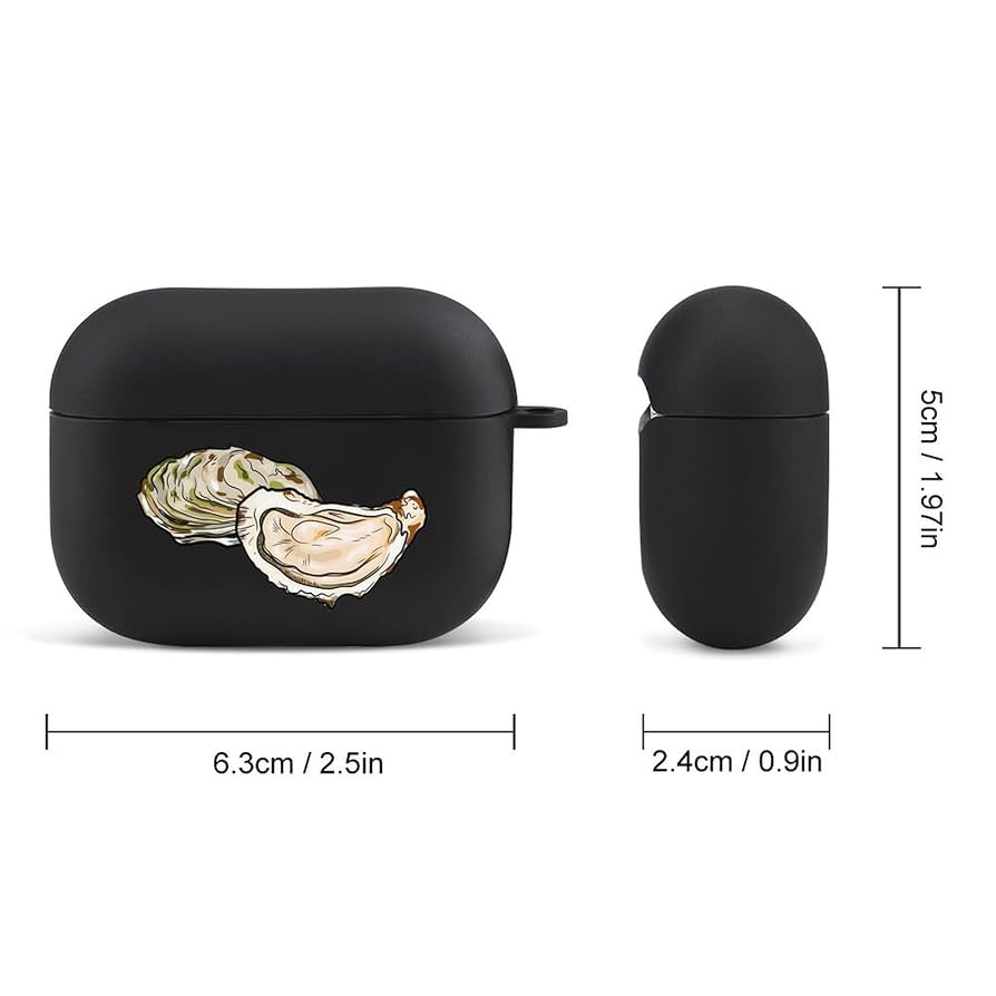 AirPods pro 第2世代 （湯豆腐ガキ） Amazon | Airpods Pro2/1 ケース 牡蠣柄 カキ AirPods Pro 第2