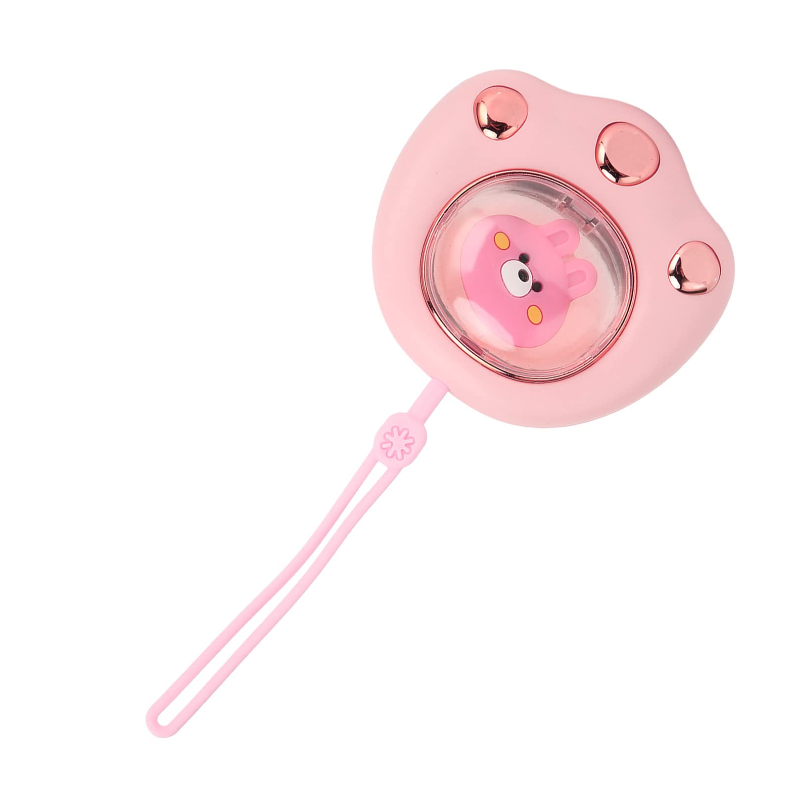 Portable Electric Hand Warmer Cute Cat Shape 2 Temperature Portable Pink for Winter Travel