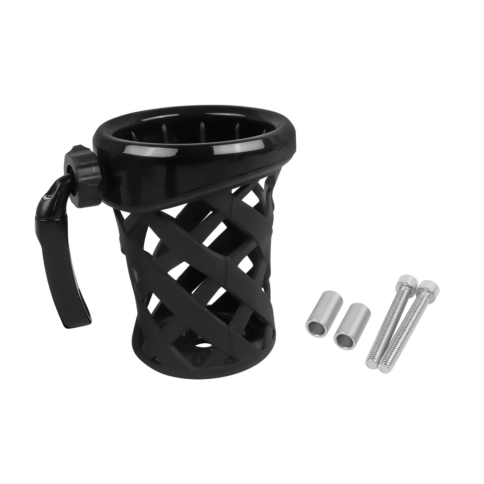 Soporte extendido para botella de agua para Honda Goldwing GL 1800 GL1800 2001-2023 (negro largo)