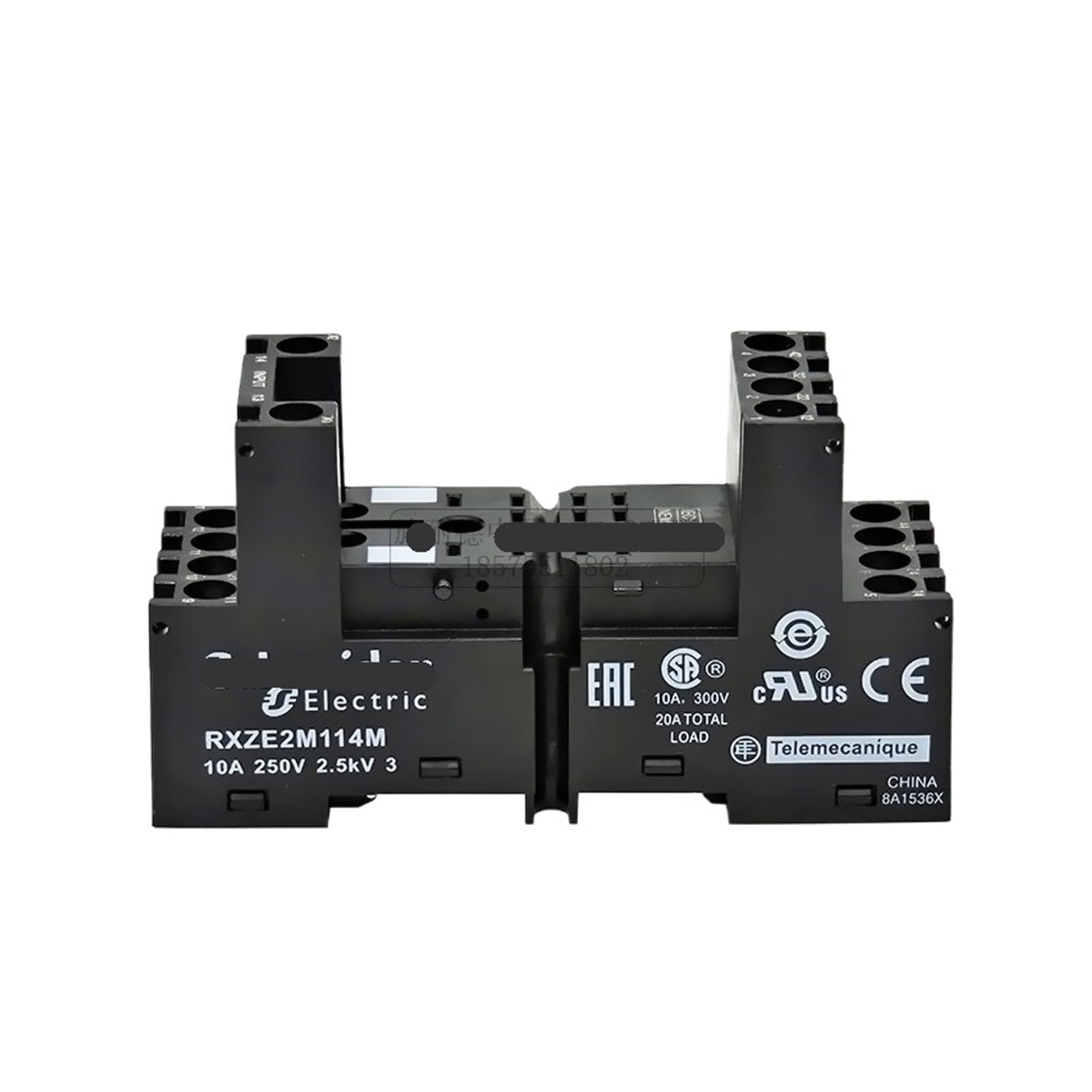 Base de relé pequeña RXZE2S108M de 8 pines y modelo delgado RXZE2M114M de 14 pines 10A 3