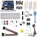 Produktbild AZDelivery Starter Kit mit Widerständen, Stromversorgungsmodul und Gleichstrommotor mehrteilig Sensor Kit mit LEDs Elektronik Zubehör kompatibel mit Arduino, einschließlich E-Book!