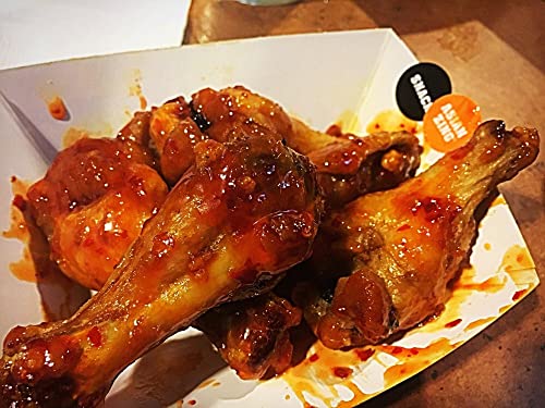 Al Amin Foods Asian Zing Sauce Chili With Pepper Soy & Ginger - 2 Bottles 12 Fl.oz ( 355G) Each. By Buffalo Wild Wings #TOP4