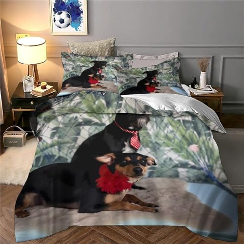 Housse de couette chien microfibre ultra douce de qualité supérieure - 6