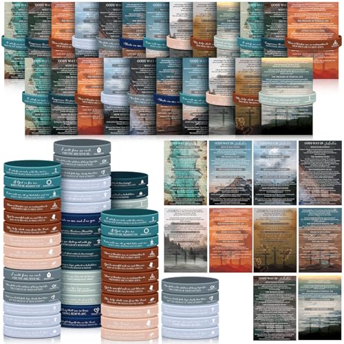 Cartes verset de la Bible et bracelets évangélisation haute qualité