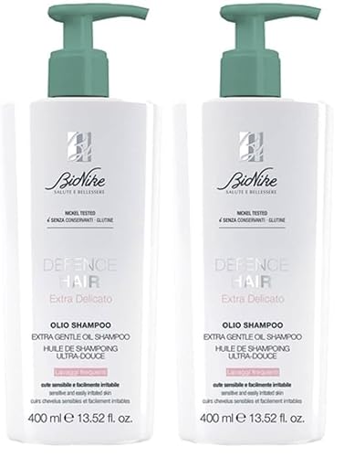 Bionike Defence Hair - Olio Shampoo Extra Delicato Lavaggi Frequenti, per Cute Sensibile e Irritabile, Azione Emolliente e Idratante sui Capelli, Lenisce e Dona Sollievo da Prurito e Irritazione