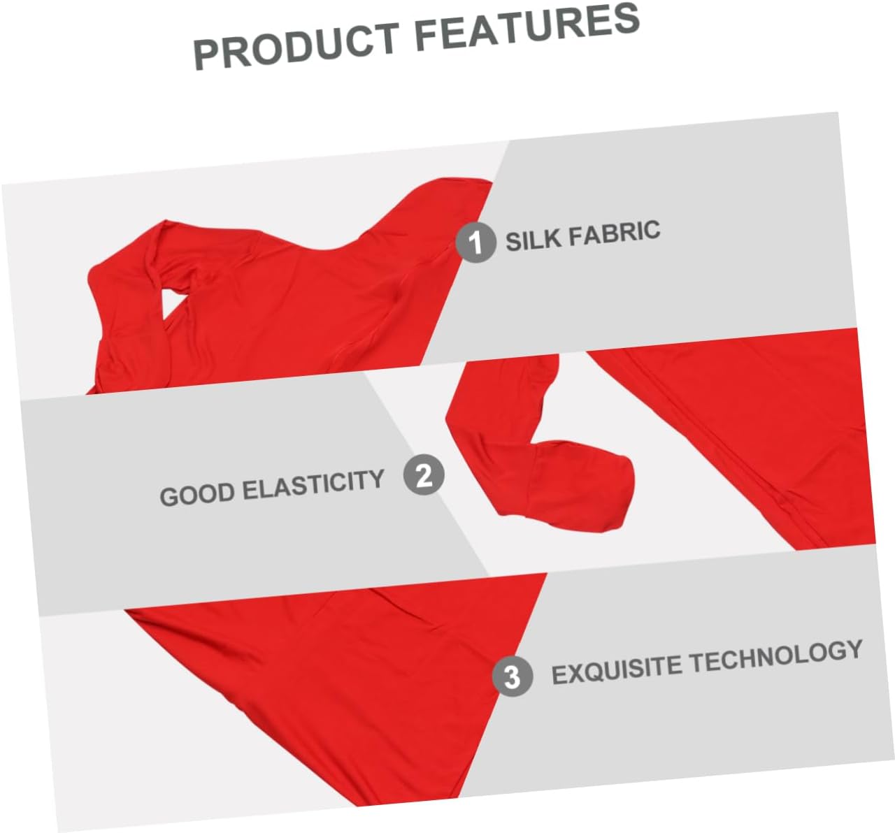 NOLITOY Halloweens Costume Bodysuits for Adults Red Performing Suit for Men and Women Stretchy Cosplay Outfit for Halloween Parties Eye-catching and Comfortable Design