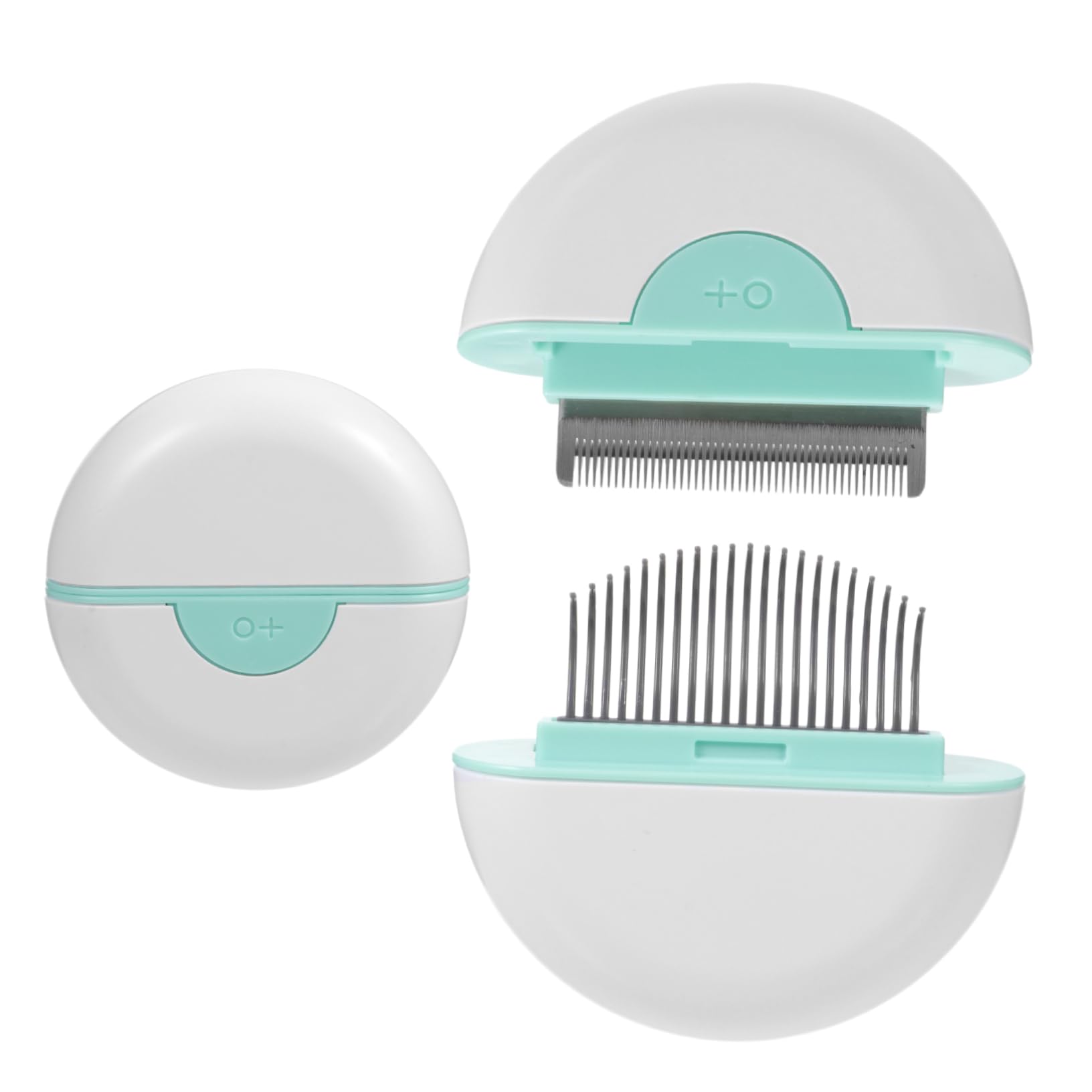 balacoo Cat Hair Comb Brush for Shedding Grooming 2-in-1 Stripping Tool Massage Comb for Indoor Cats