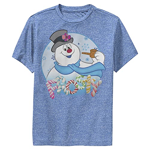 T-shirt garçon Frosty The Snowman t-shirt enfant manches courtes motif imprimé rond