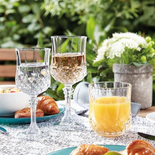 Cristal d'Arques Paris, Trinkgläser, Longchamp, 28 cl, 6er Set – Ansicht 2