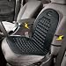 Zone Tech Magnetic Bubble Ultra Comfort Massaging Car Seat Cushion - Classic Black Premium Quality Massaging Padded Car Office Home Seat Cushion for Stress Free all Day!