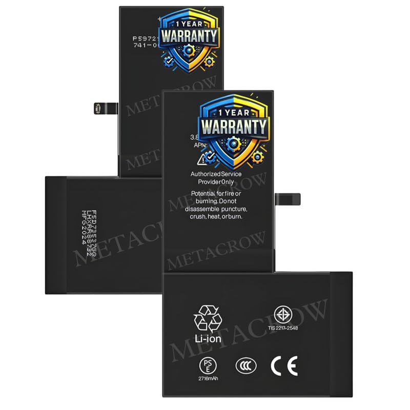 Image of Original Battery Compatible for iPhone X (A1865, A1901, A1902, A1903) - (2716mAh) - 1 Year Warranty