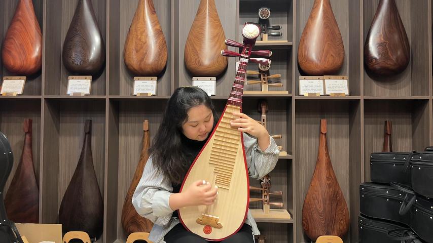 Amazon | MUYIYANG 琵琶 中国民族楽器 良質な硬木の琵琶 初心者セット