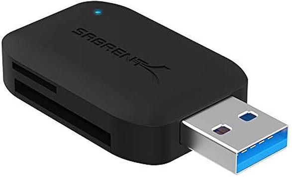 SABRENT USB 3.0 Micro SD and SD Card Reader CR-BYMS