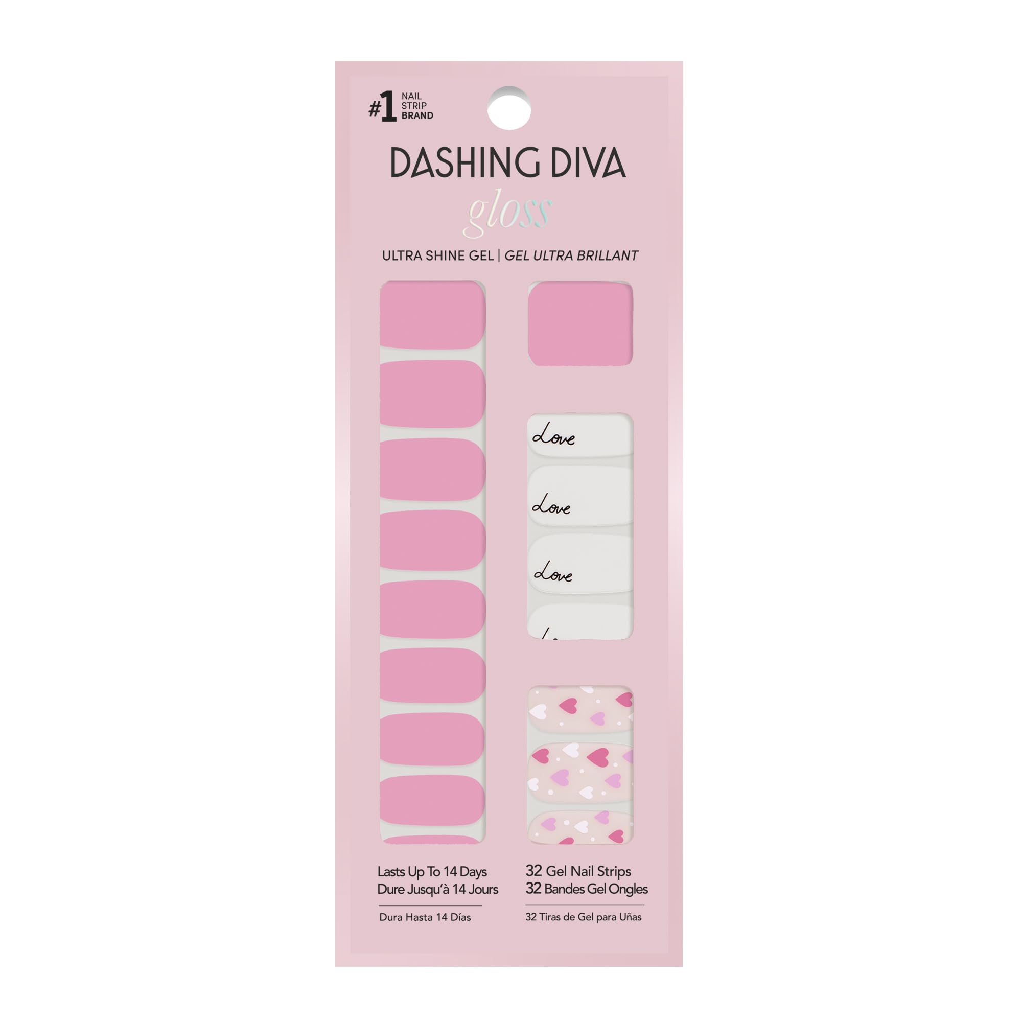 Dashing Diva Gloss Nail Strips - Lavender Dreams -14