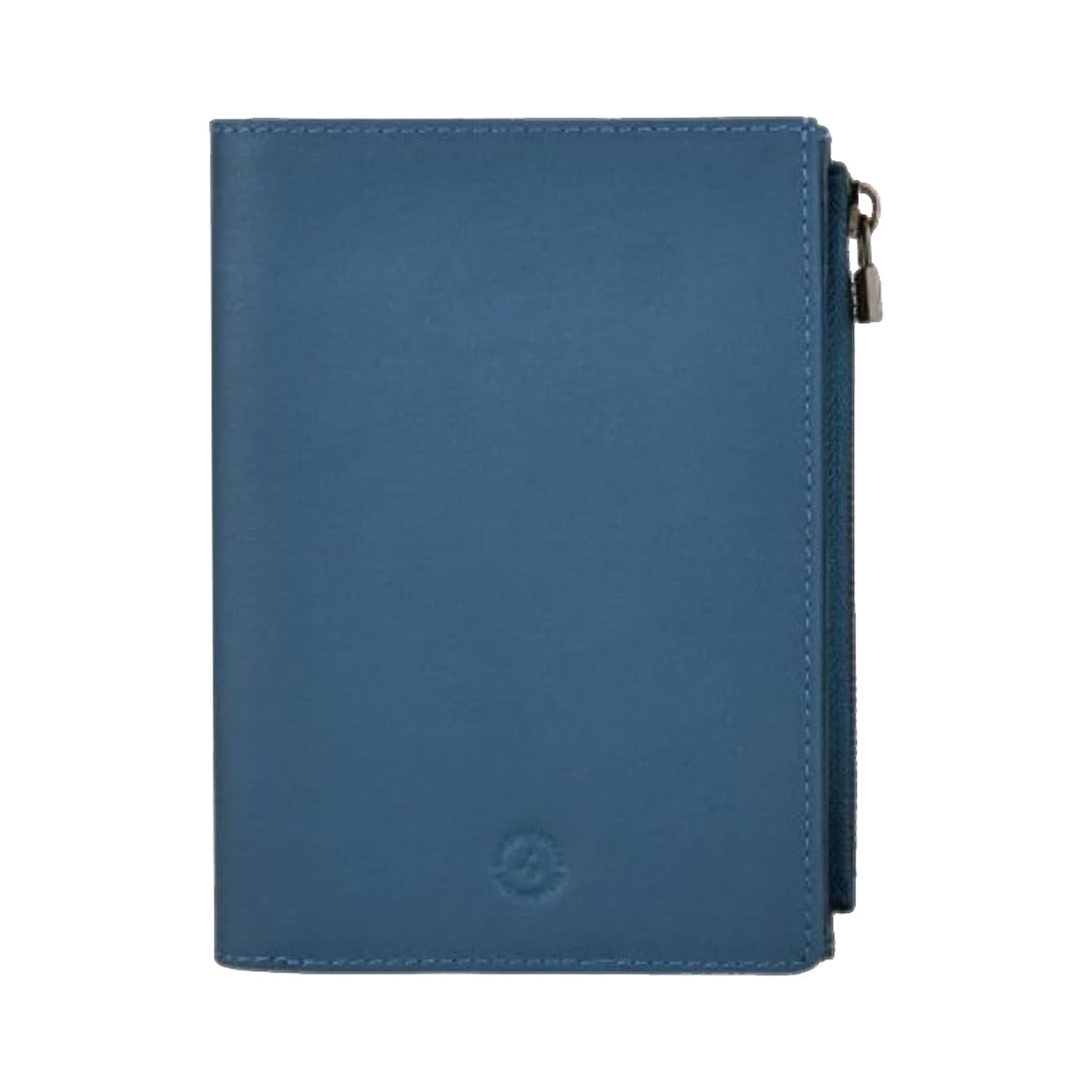 Featherly Passport Wallet - Handcrafted Premium Calfskin Leather Wallet - Travel Document Holder with Zipper Closure - Perfect Travel Organizer for