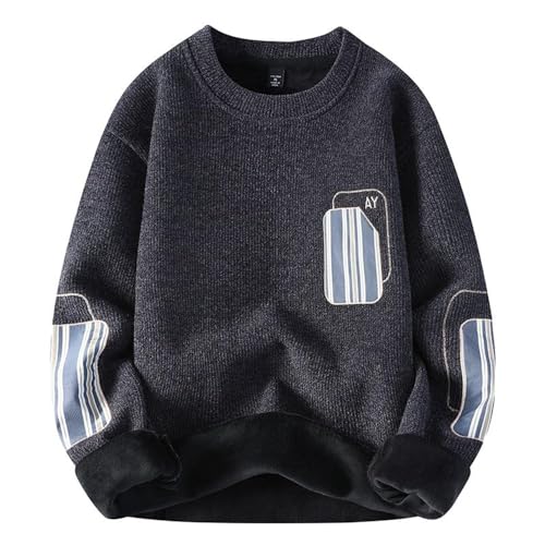 Sweat homme chaud doublé en velours pour affronter l'hiver avec élégance