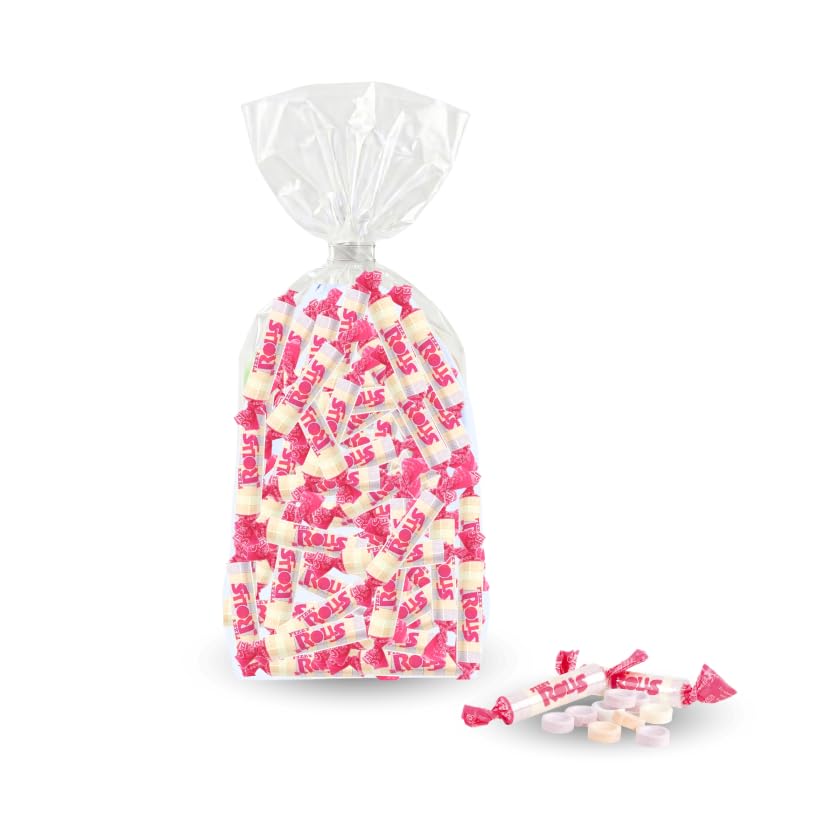 Bonbons d’Enfance - 100 Rolls dextrose | Confiseries Rétro emballées individuellement pour Anniversaire, Fête, Candy Bar & Piñata