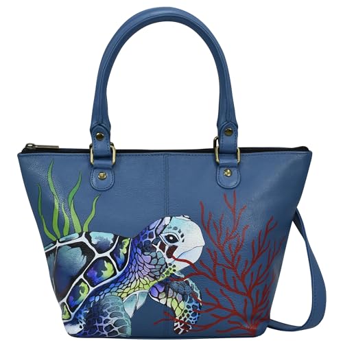 Bolso Tote de Cuero Mujer Anna by Anuschka miniatura 1